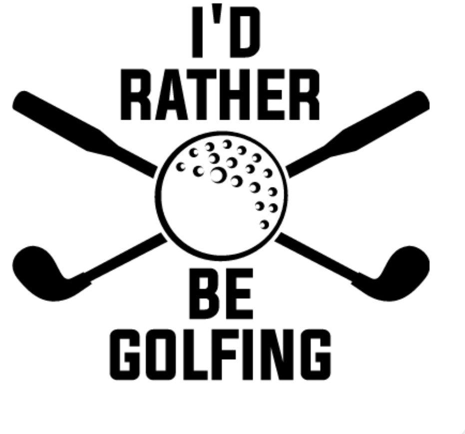 Adult and Child selection of golfing tees - Attitudes and Gratitudes