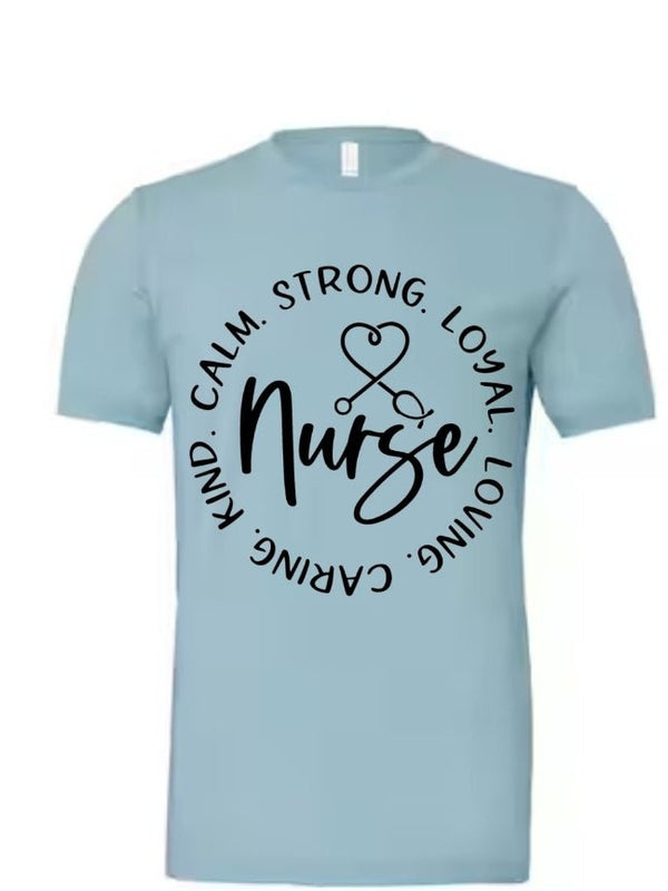 Adult Nurse Tee - Attitudes and Gratitudes