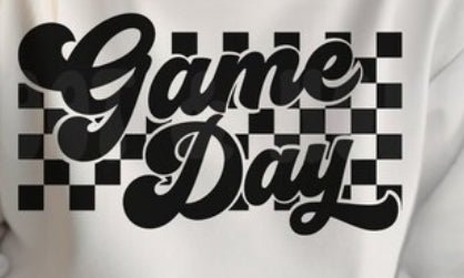 Gameday vibes tshirt or crewneck - Attitudes and Gratitudes