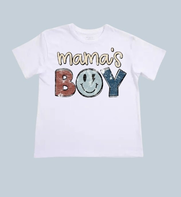 Mamas boy tee and onesie - Attitudes and Gratitudes