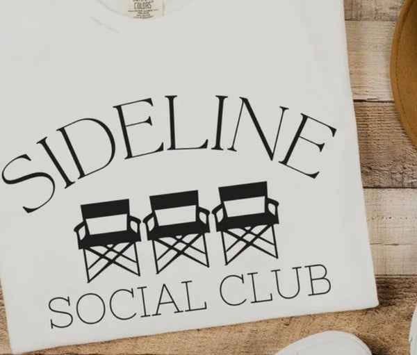 Unisex Sideline social club tshirt - Attitudes and Gratitudes